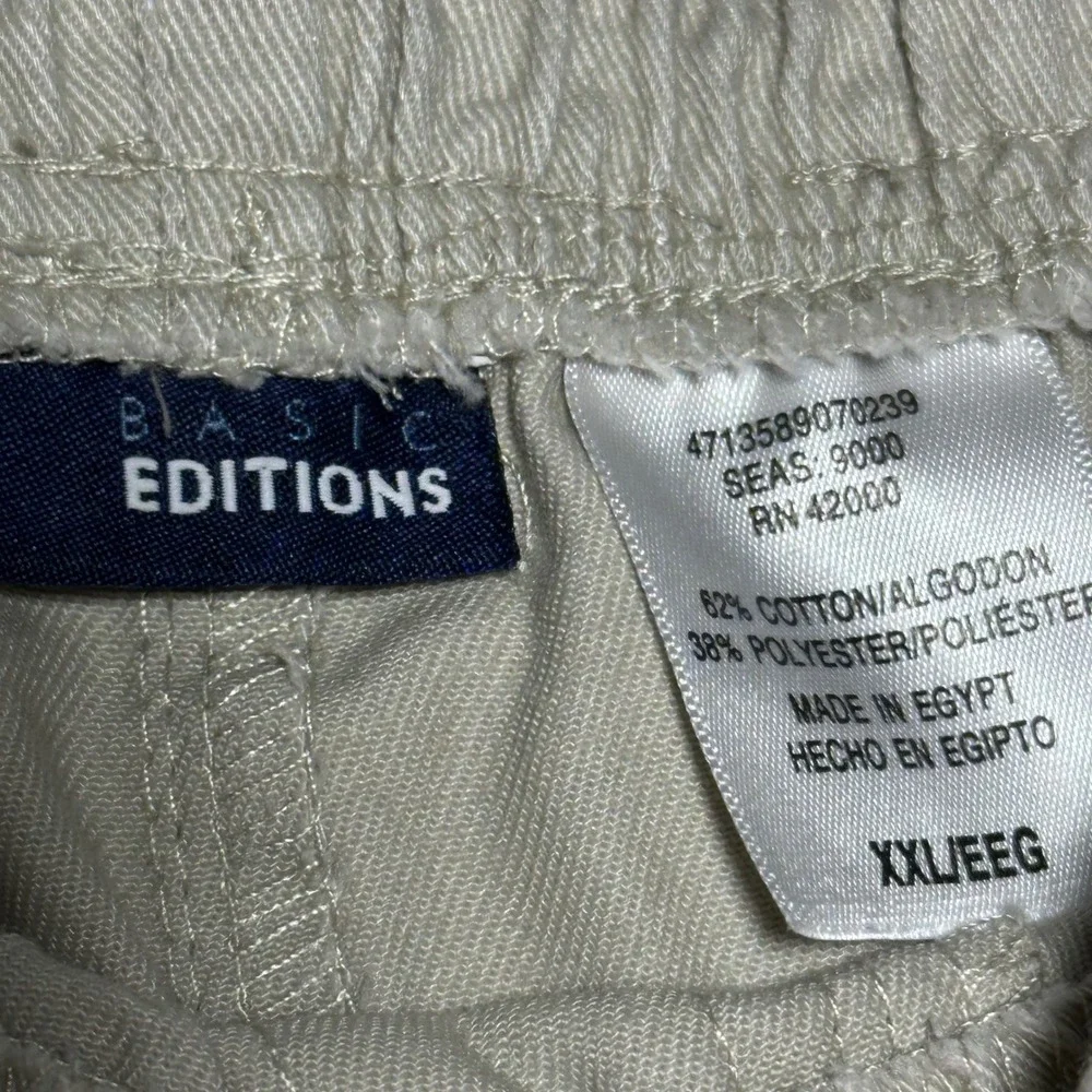 Khaki‎ Casual Pants Chino Style Comfort Fit XXL